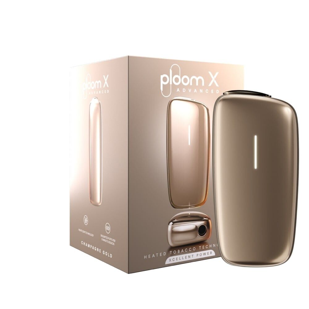 【香槟金】PLOOM主機 Ploom X Advanced Champagne Gold七星加熱菸適用EVO煙彈