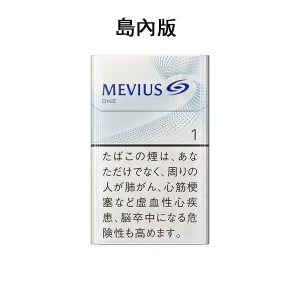 【柔和七星1毫克硬盒】MEVIUS ONE BOX 1mg 七星1號香煙 日本島內菸（日稅菸）